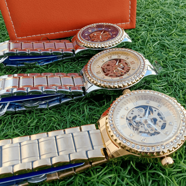 Longbo Automatic Chain Watch For Men