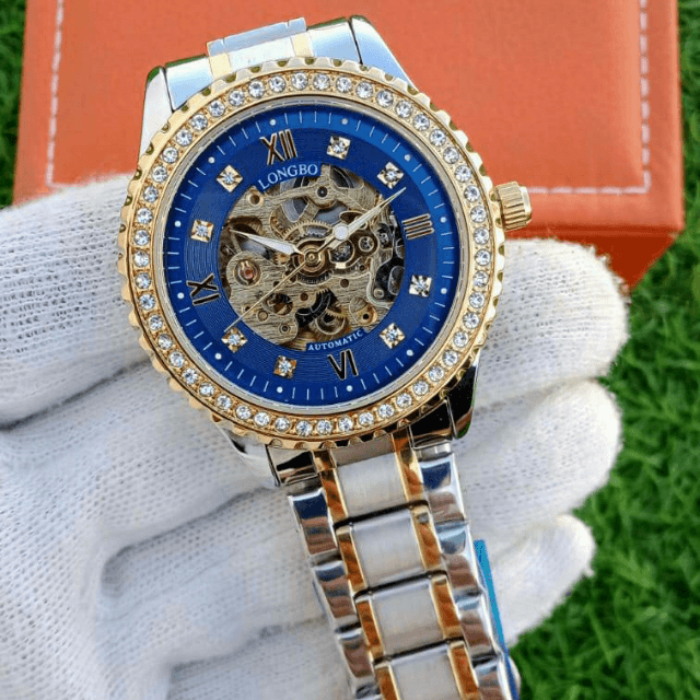 Longbo Automatic Chain Watch For Men