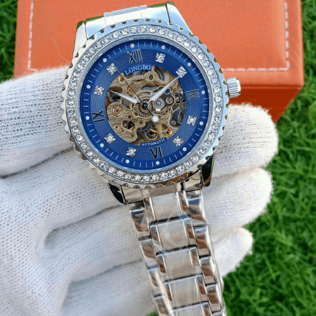 Longbo Automatic Chain Watch For Men