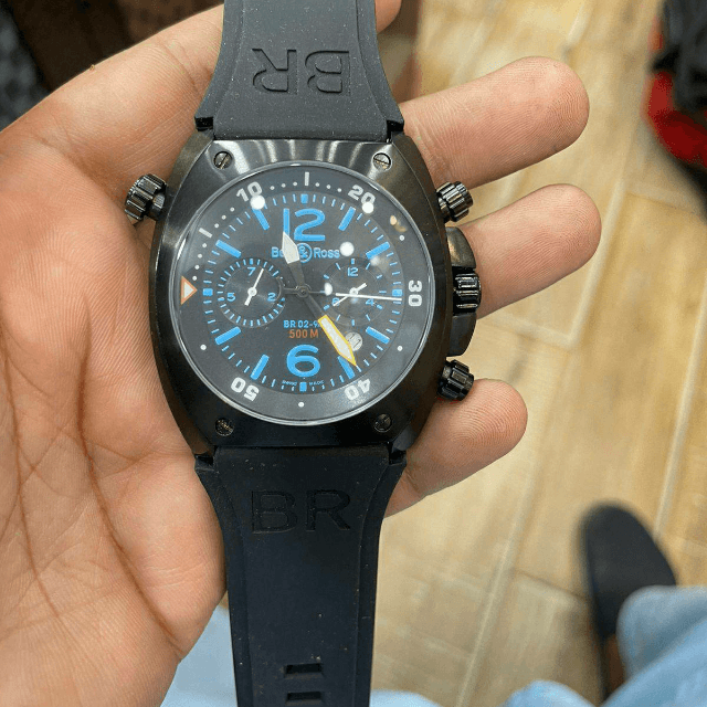 Br 02 First Copy Watch For Men- black