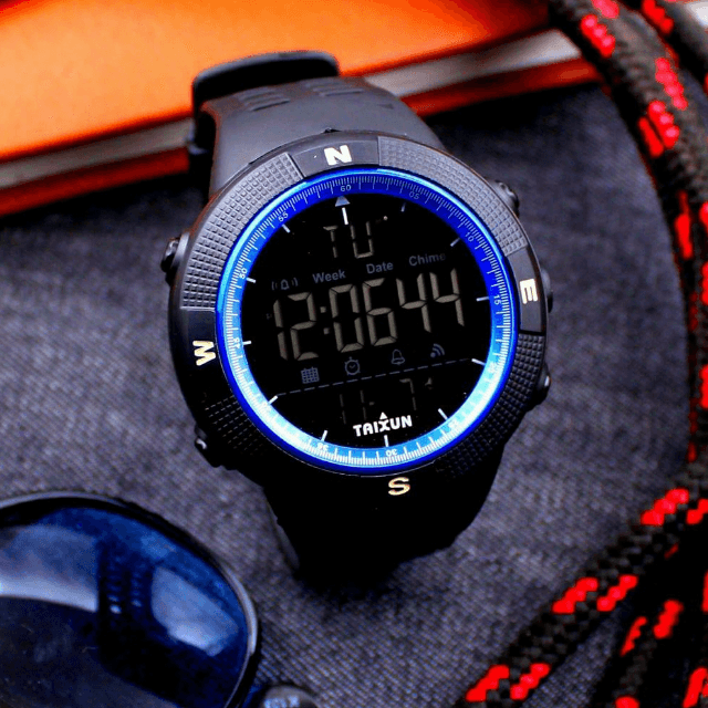 Taixun Day+date+week Waterproof Watch For Men.multi Colour.