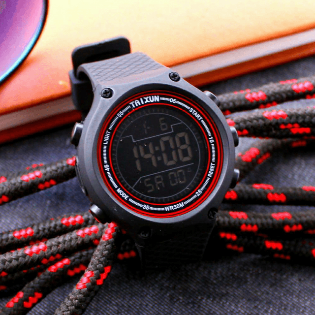 Taixun Day+date+week Waterproof Watch For Men.multi Colour.