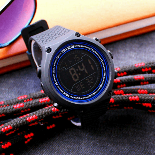 Taixun Day+date+week Waterproof Watch For Men.multi Colour.