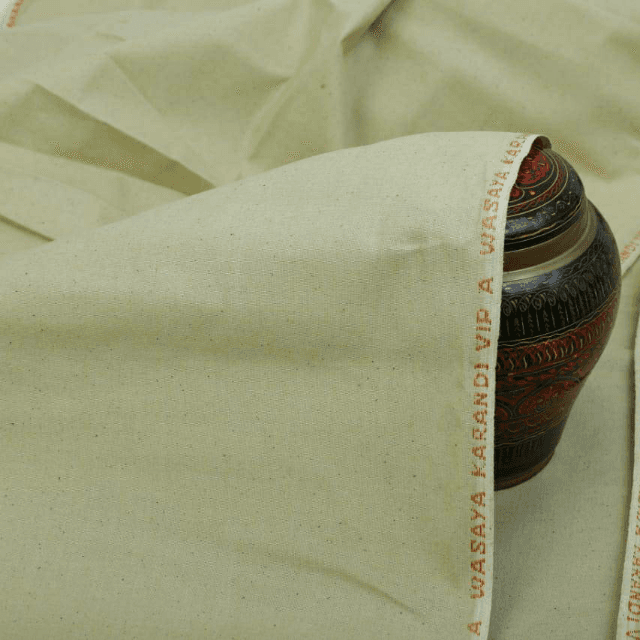 Tehwar Khadi Karandi Khadar 7 Meters 34 Inch