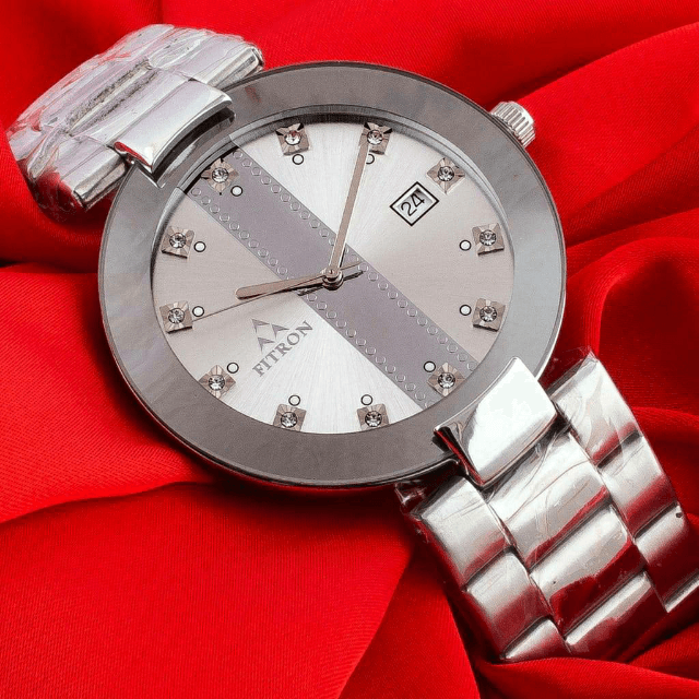 Fitron date Chain Watch For Men.