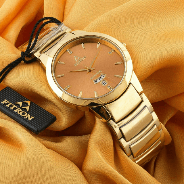 Fitron Day+date Watch For Men.