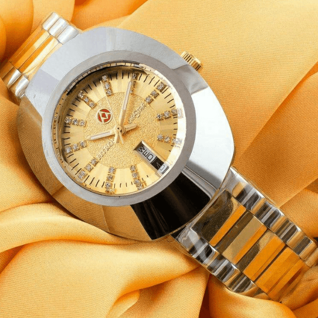 Fitron Diastar Rado Model Day+date Watch