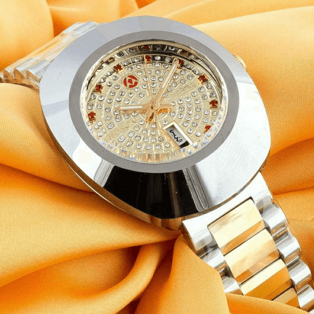 Fitron Diastar Rado Model Day+date Watch