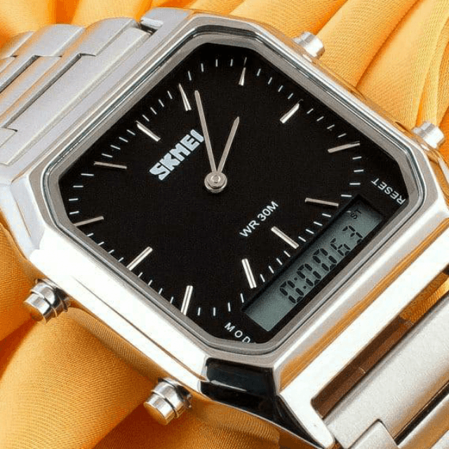 Skmei Original Dual Time Watch.
