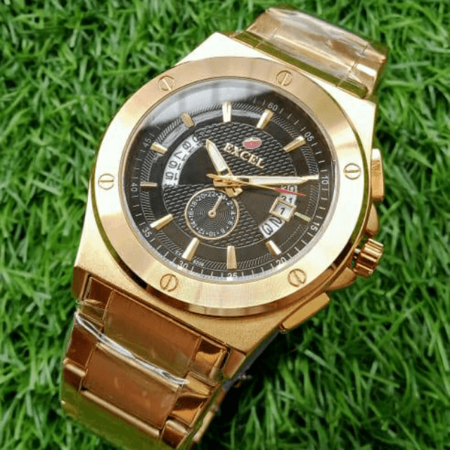 Excel Stainless Steel Watch For Men.