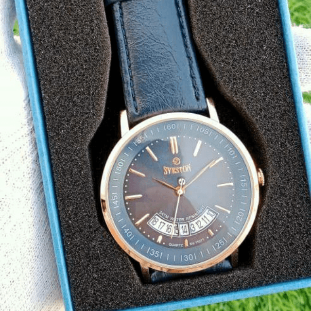 Sveston Leather Belt Watch.