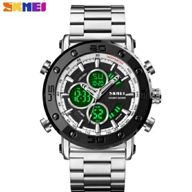 Skmei Original Dual Time Watch For Boys And Man