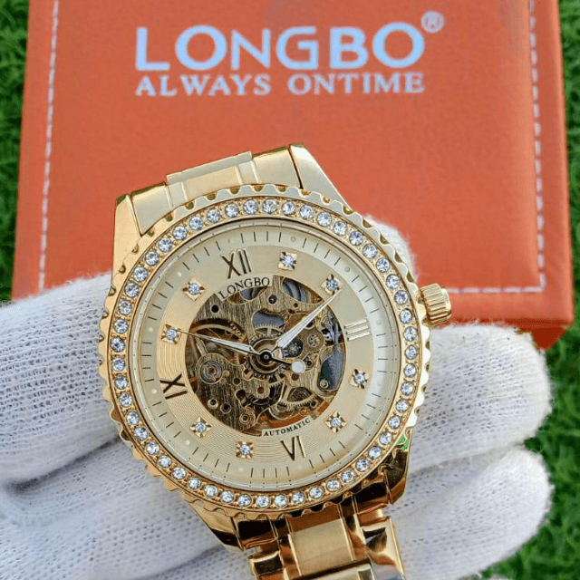 Longbo Automatic Chain Watch For Men